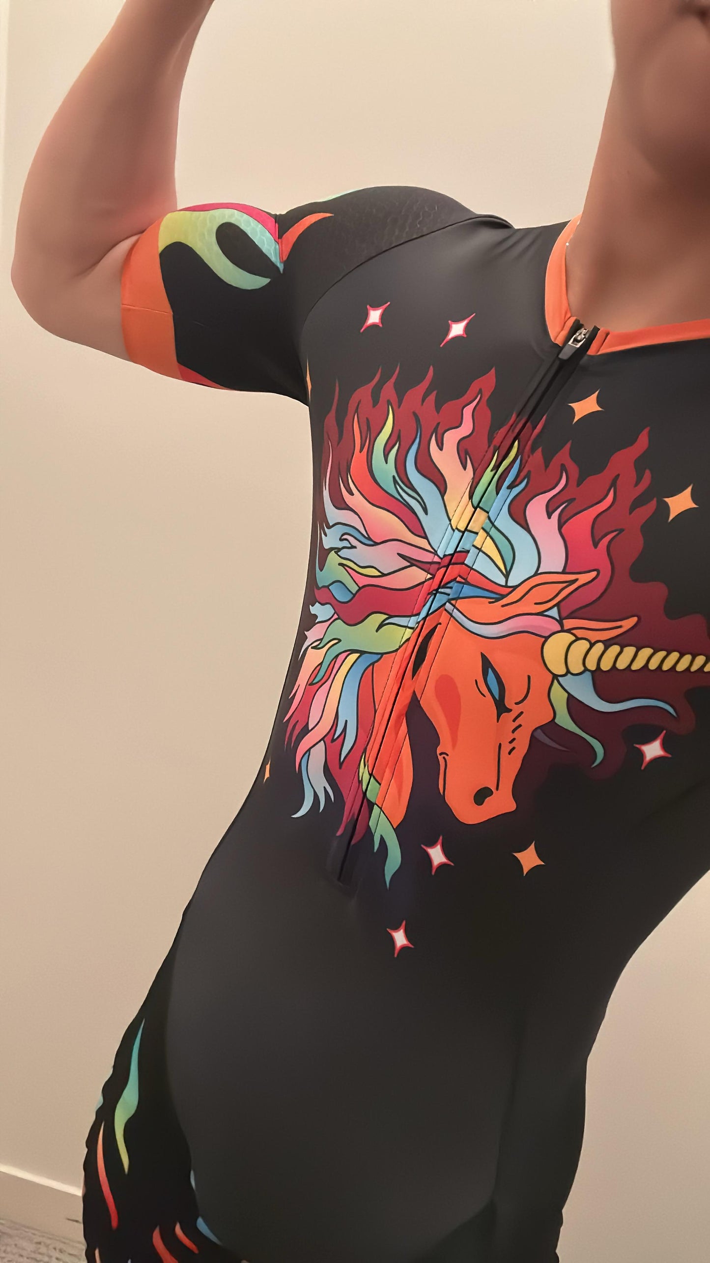 Chroma Ignis Men's Sleeved Trisuit