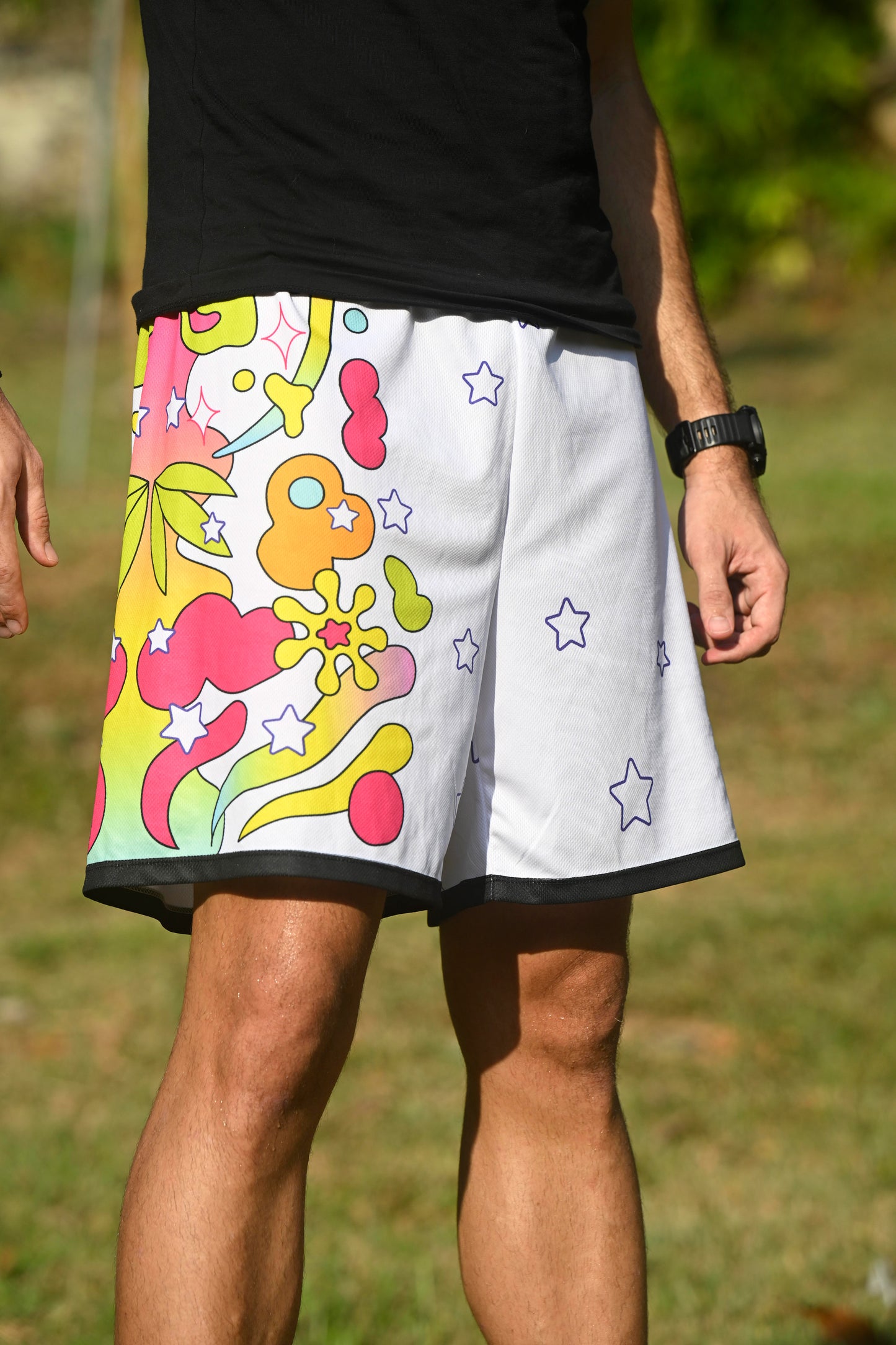 Fierce Unicorn Unisex Shorts