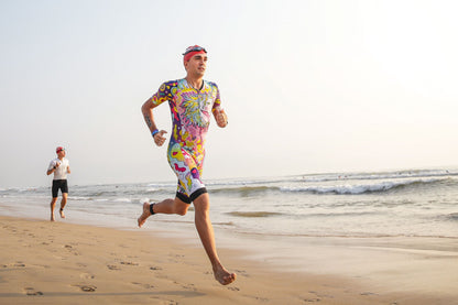 Fierce Unicorn Men's Sleeved Trisuit