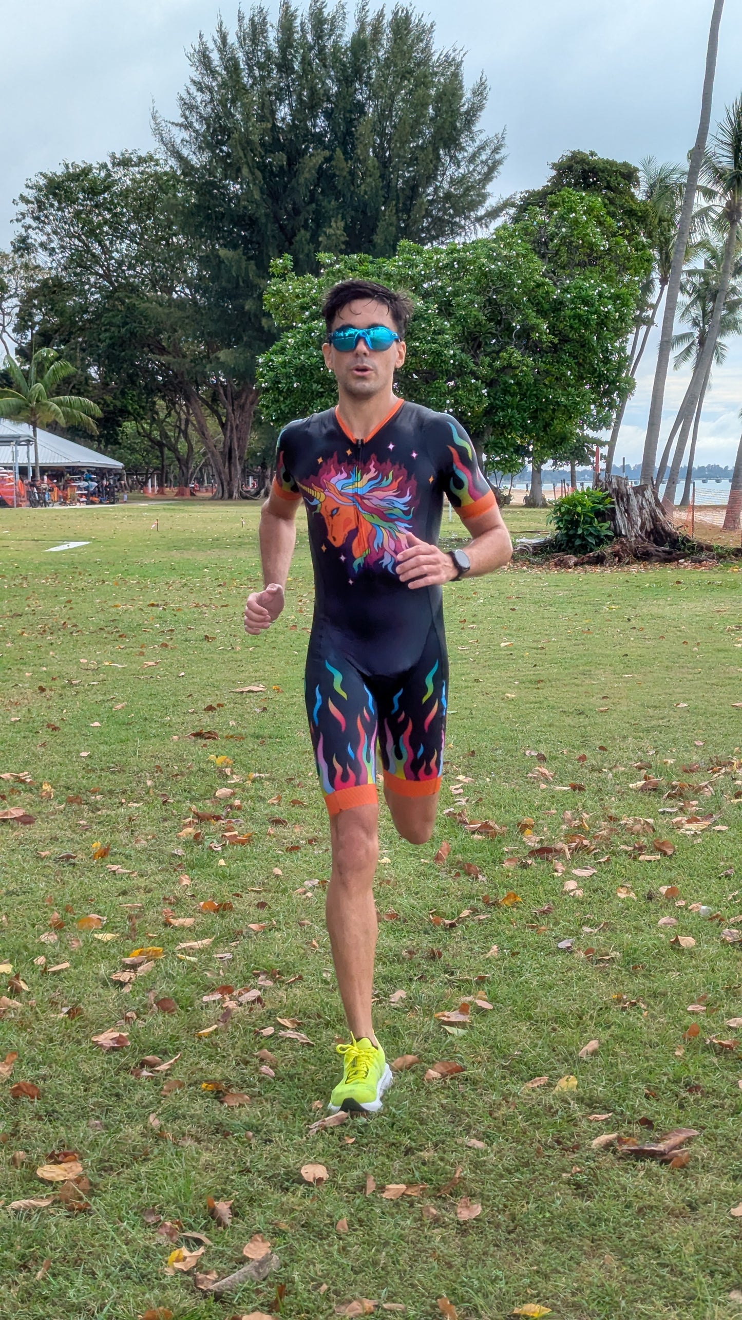 Chroma Ignis Men's Sleeved Trisuit