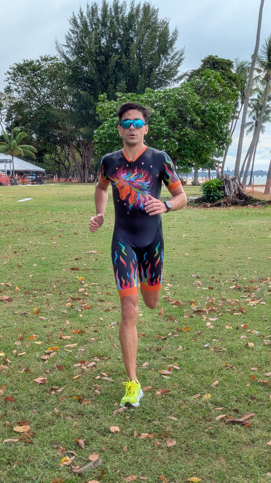 Chroma Ignis Men's Sleeved Trisuit