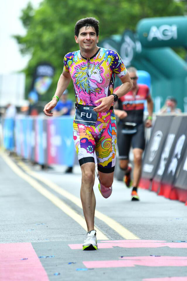 Fierce Unicorn Men's Sleeved Trisuit