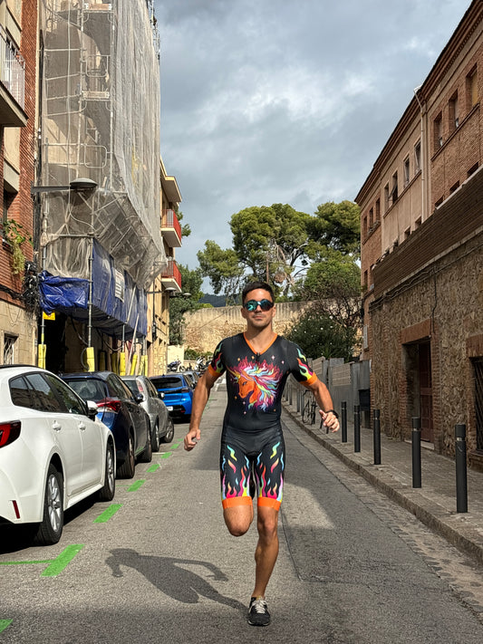 Chroma Ignis Men's Sleeved Trisuit