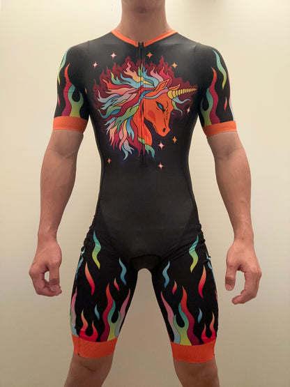 Chroma Ignis Men's Sleeved Trisuit