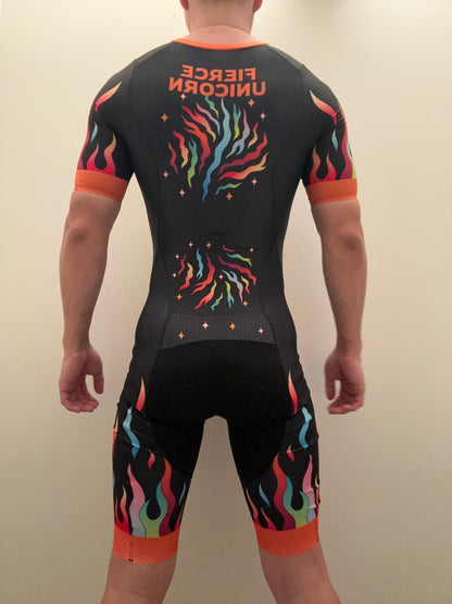 Chroma Ignis Men's Sleeved Trisuit
