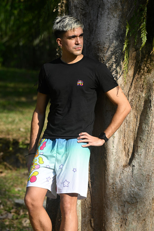 Fierce Unicorn Unisex Shorts