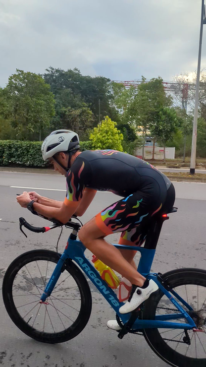 Chroma Ignis Men's Sleeved Trisuit